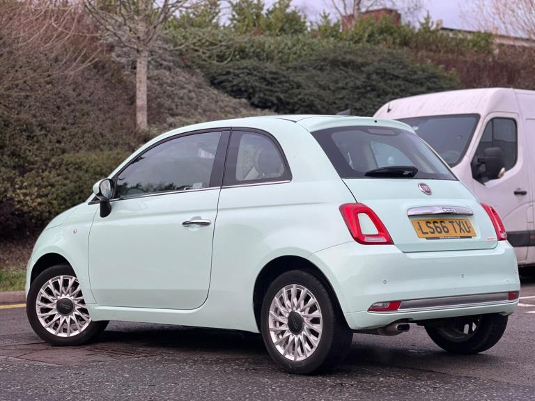 2016 Fiat 500 1.2 Lounge Euro 6 (s/s) 3dr HATCHBACK Petrol Manual