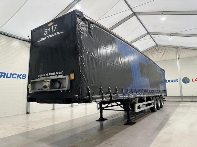 Don Bur Tri Axle 4.3m Curtainsider Trailer ENXL