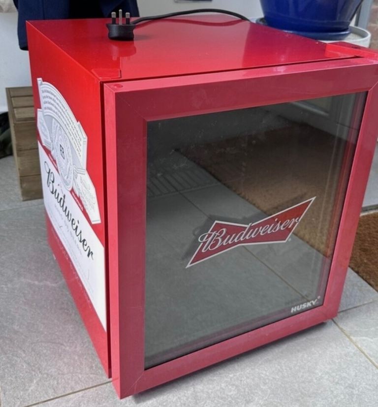 Budweiser fridge great condition 