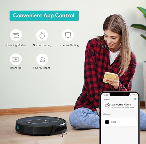 Deenkee DK650 Robot Vacuum Cleaner