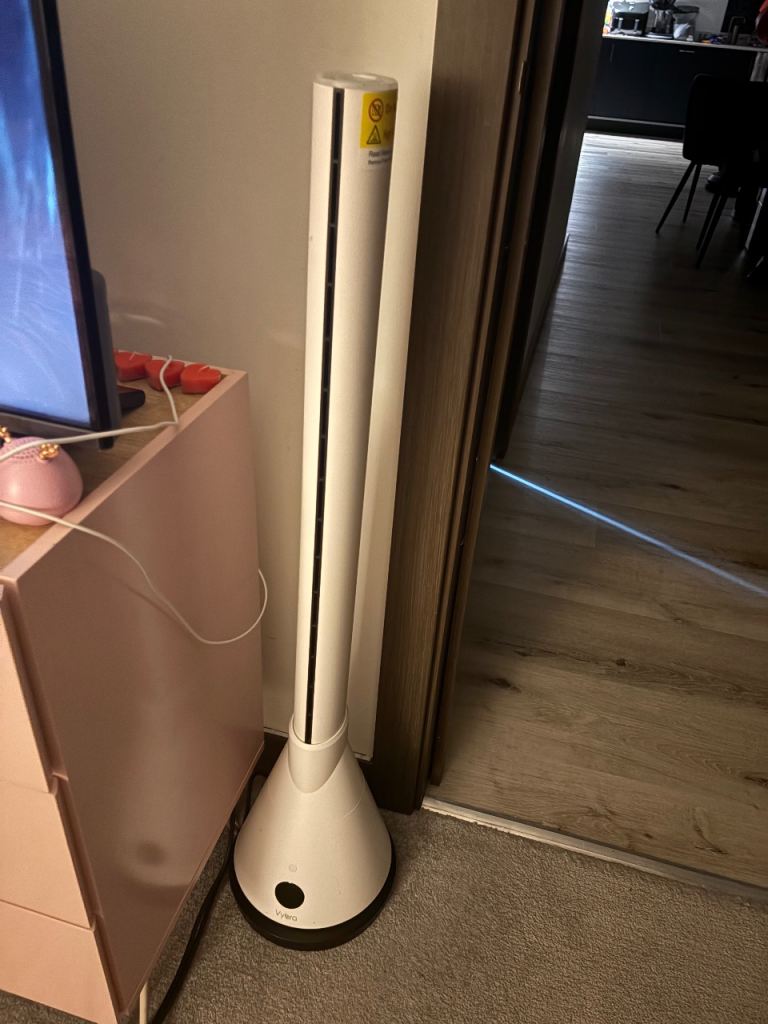 Vybra Multi 3-in-1 Heater White | Cooling Fan & Air Steriliser