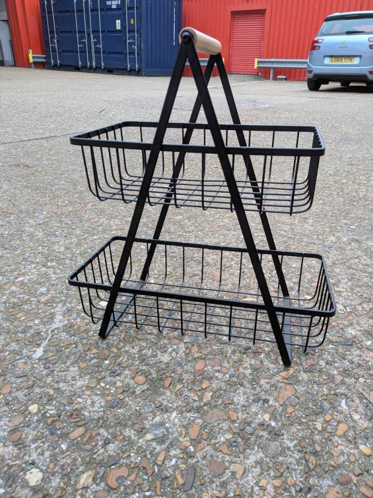 Black Wire Baskets Assorted 