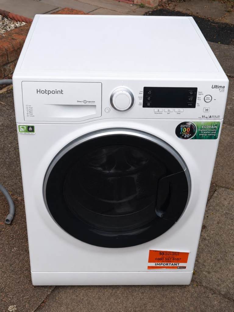 Hotpoint Ultima 11kg Washing Machine – Like New| Can Deliver locally 