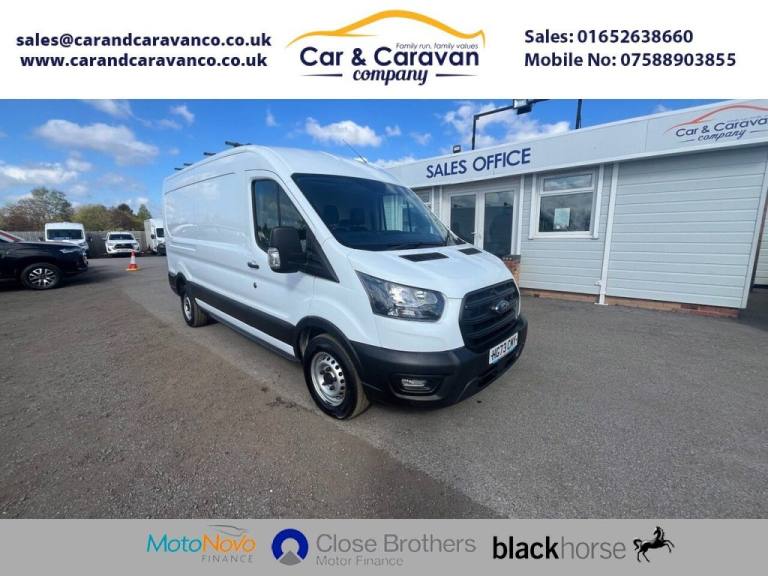 2023 73 FORD TRANSIT 2.0 350 ECOBLUE MHEV LEADER PANEL VAN 5DR DIESEL MANUAL FWD