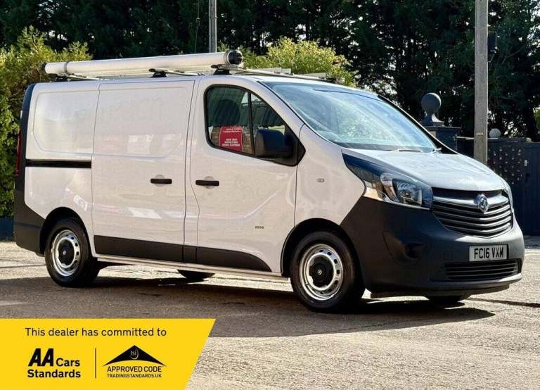 2016 Vauxhall Vivaro 2900 1.6CDTI 90PS ecoFLEX H1 Van PANEL VAN DIESEL Manual