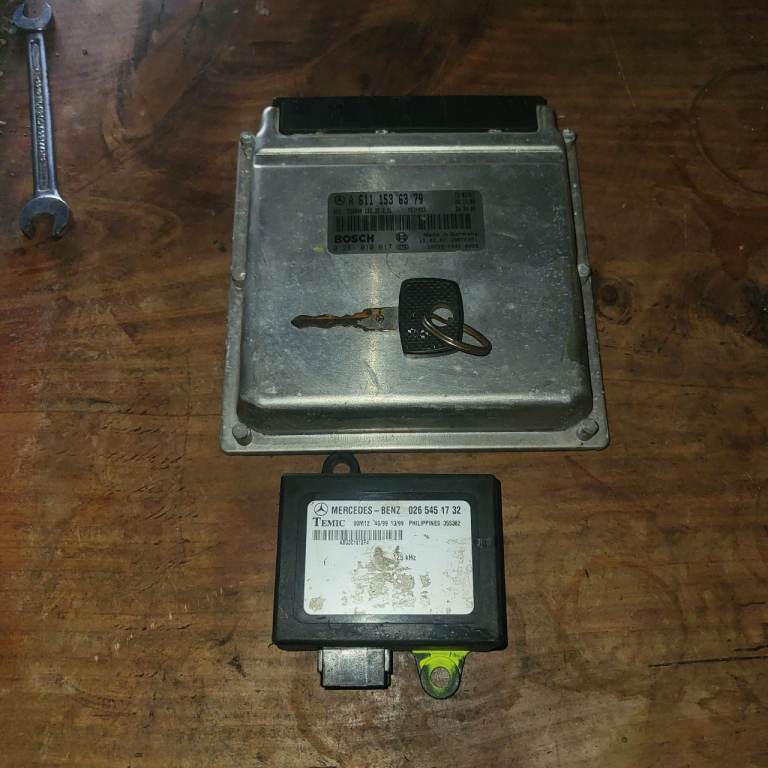 Mercedes sprinter Ecu/immobiliser/key coded set. 