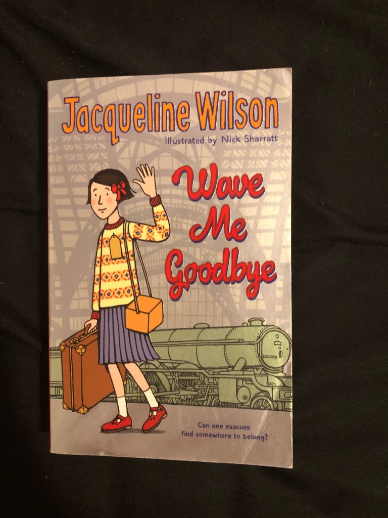 Jacqueline Wilson 'Wave Me Goodbye' Book - Good Condition