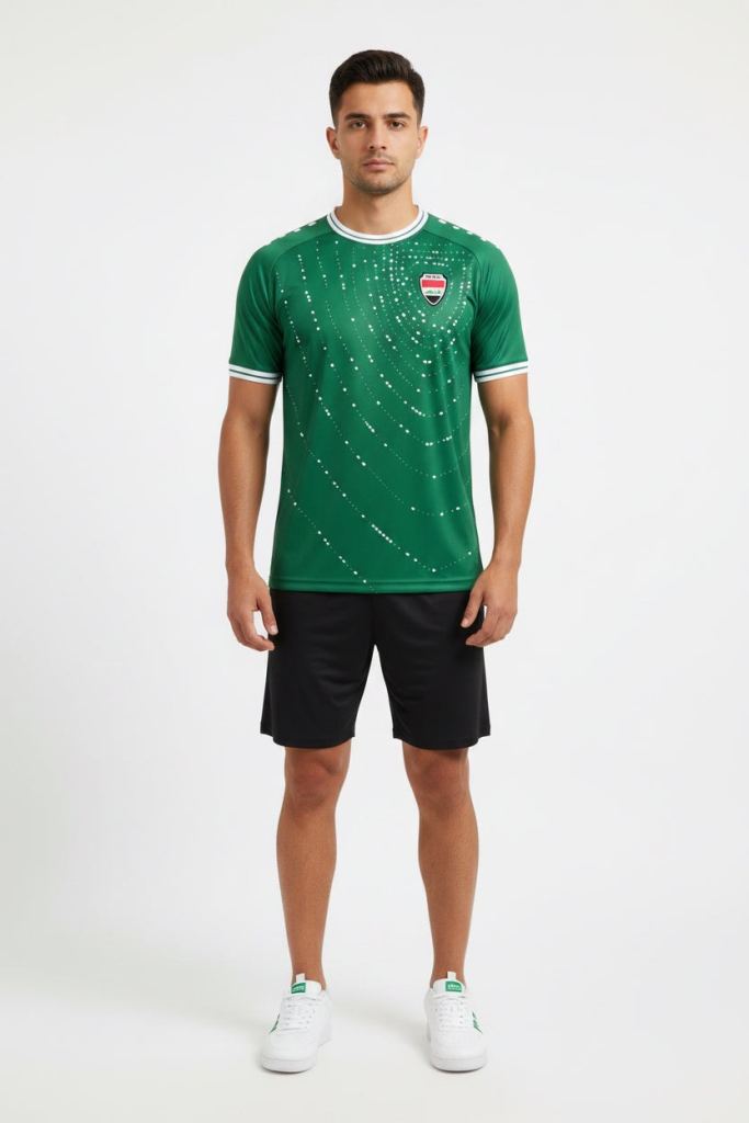 Iraq National Team Football Shirt – Green, New