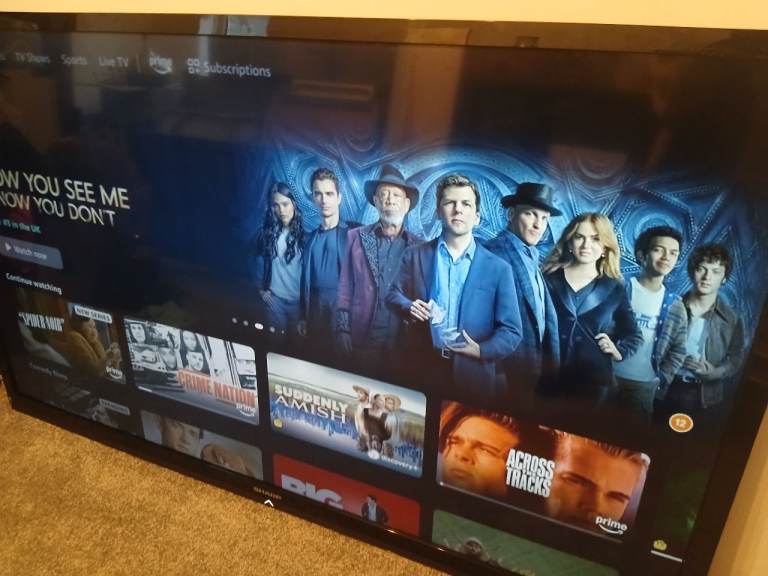 Massive 80-inch LED TV – Sharp Aquos – Wall Bracket Included – Collection Only