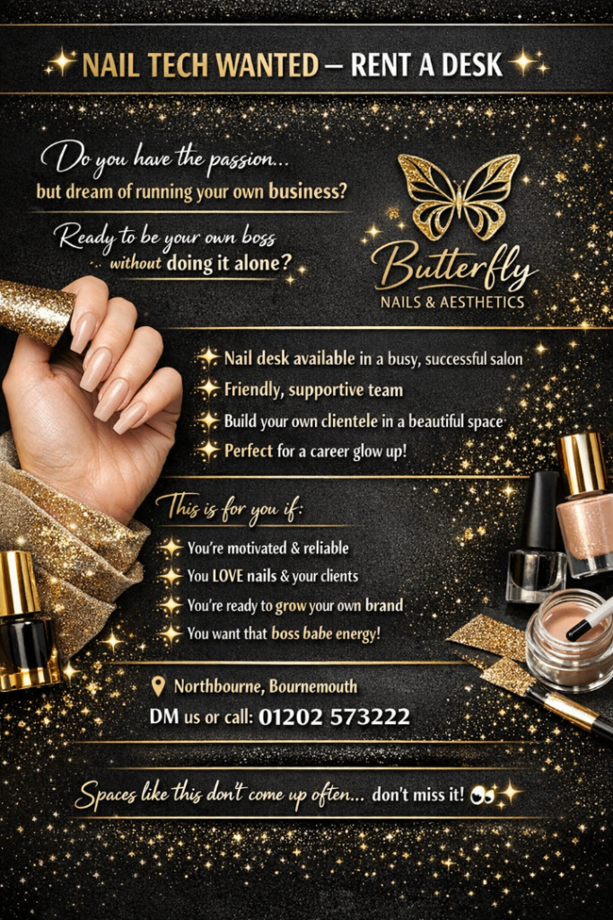 Self Employed Nail Tech wanted 
