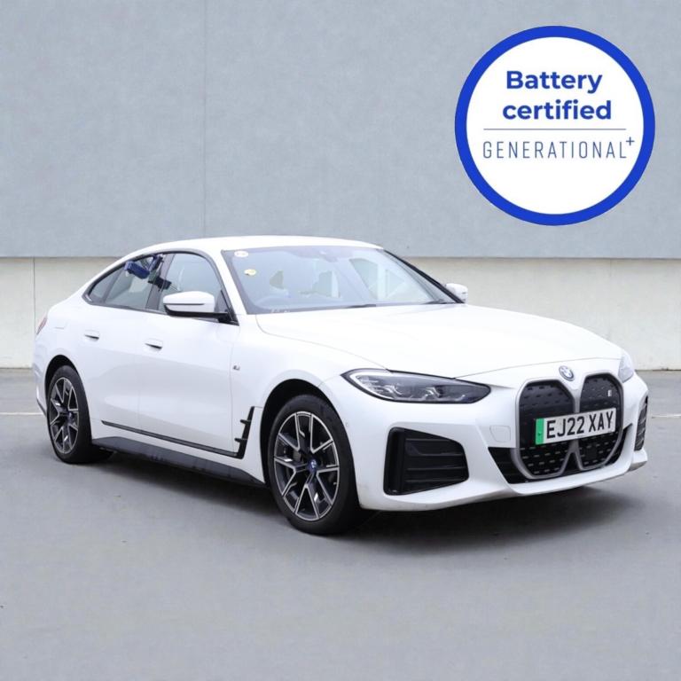 2022 BMW I4 250KW EDRIVE 40 M SPORT AUTO FULL ELECTRIC 1 OWNER * VAT QUALIFYING 