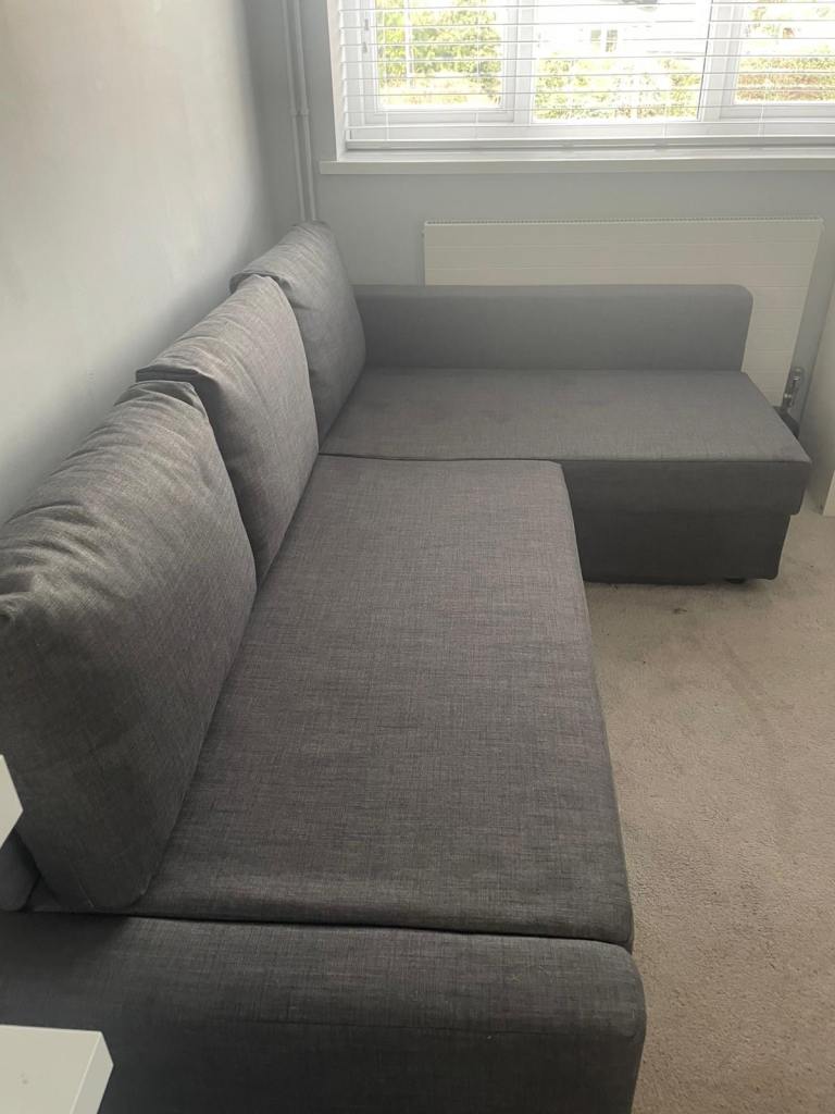 IKEA grey sofa bed - Friheten 