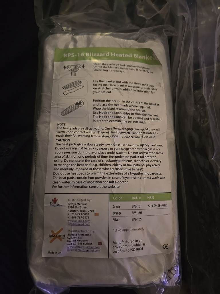 Blizzard Heated Blanket