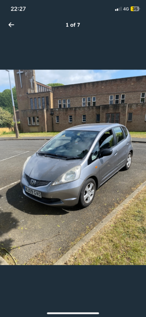 Honda jazz 1.2 2009 long mot 