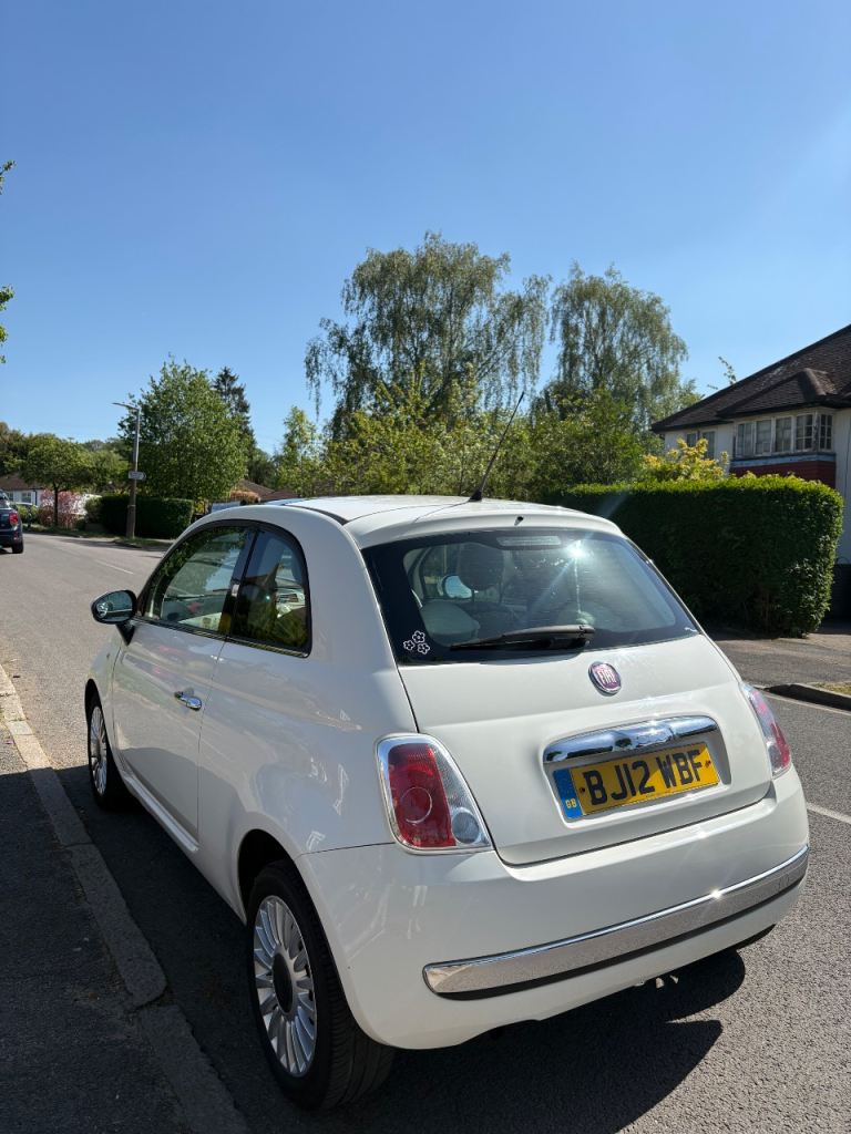 Fiat, 500, Hatchback, 2012, Manual, 875 (cc), 3 doors