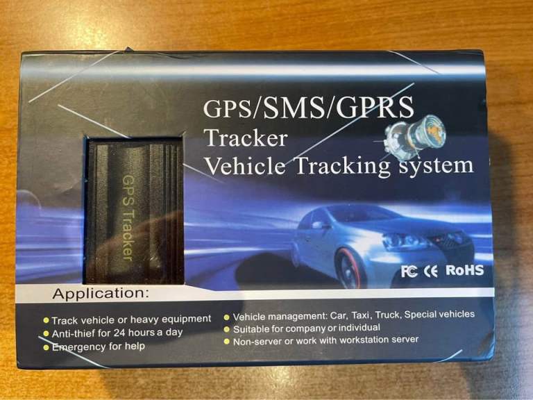 GPS/SMS/GPRS Tracker Vehicle Cracking System