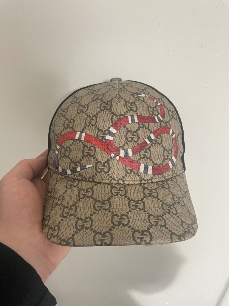 Gucci snake cap 