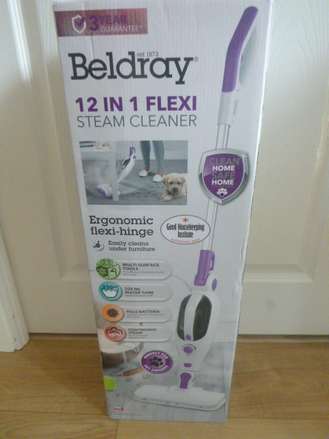 BELDRAY 12 IN 1 FLEXI Steam Cleaner, NEW, BOXED & SEALED. FINAL REDUCTION