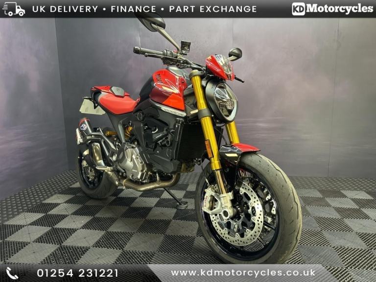 DUCATI MONSTER 937 SP, 2023 Just 2574 Miles, Excellent Condition