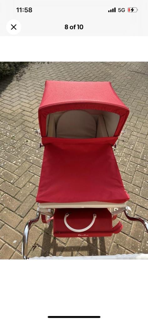 Girls Silver Cross Pram