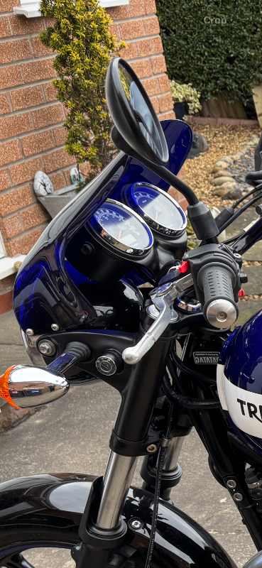 Puig screen for triumph bonneville