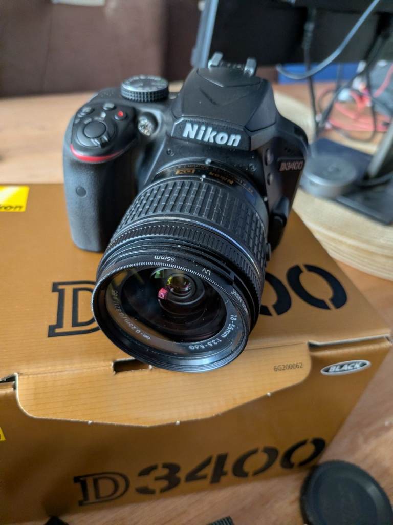Nikon D 3400 Camera and accessories 