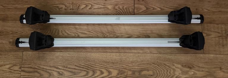 Thule SmartRack 794 118cm Aluminium Aero Roof Bars – Complete Set – Immaculate