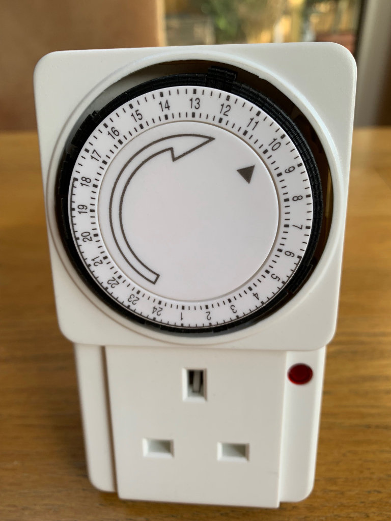 Holiday and Home security - 24 hour easy to use Segment Timer.