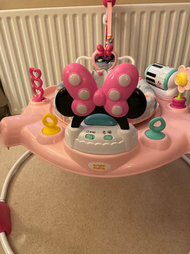 Bright Stars Minnie Mouse Activity Jumper