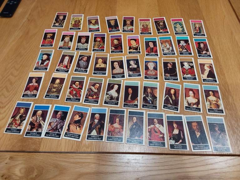 Vintage cigarette cards set of 50