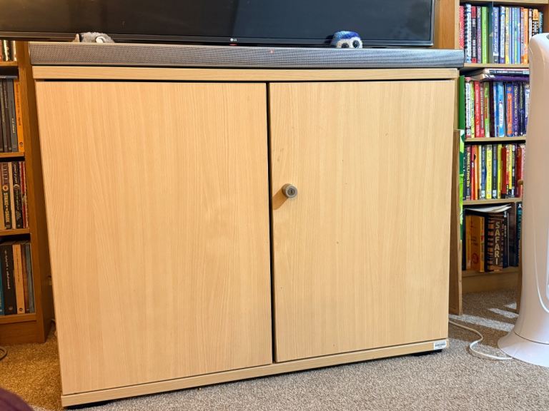 Tv Stand storage cabinet with shelves- E13
