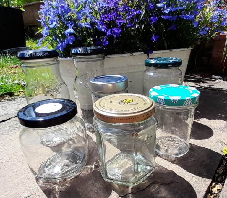 Glass Jars with Lids - Free