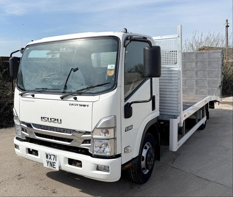 2022 ISUZU N75,190 BRIT TIPP PLANT BODY WINCH 7.5TON 45,000 MILES EURO-6 U-LEZ