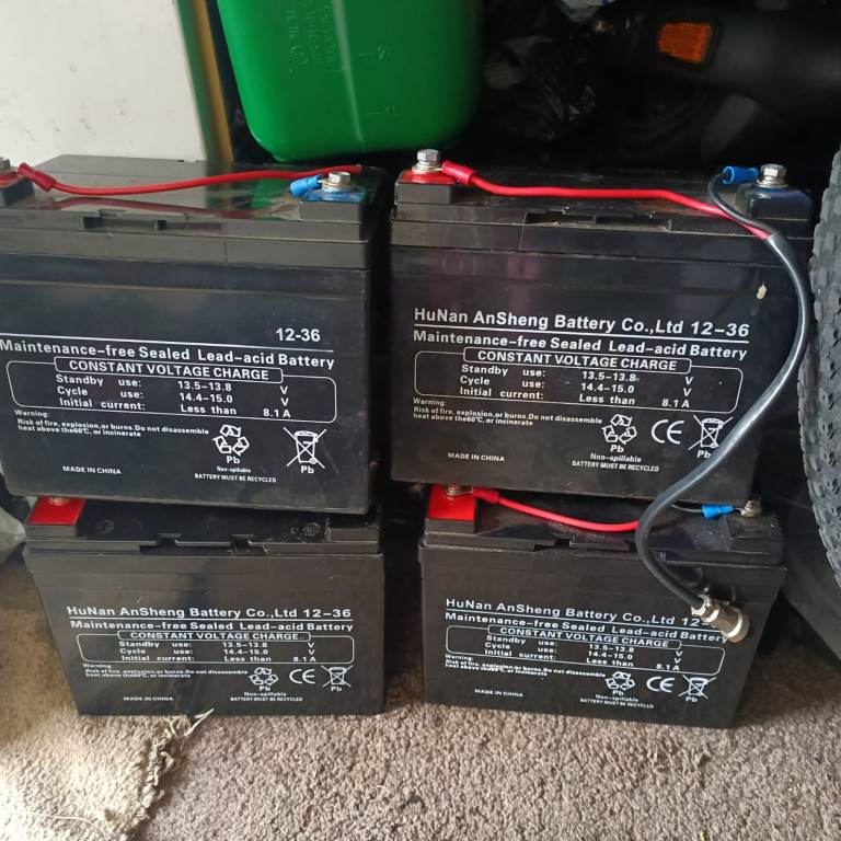Disability scooter batteries, golf trolley, electric scooters 