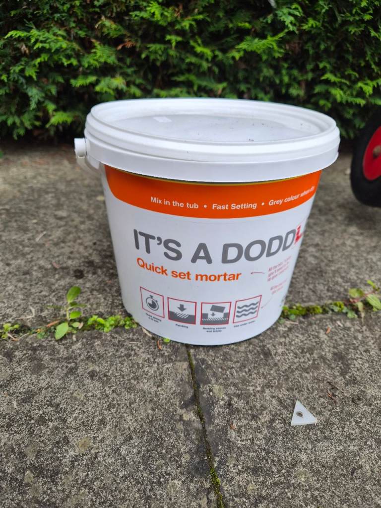 Quick Set Mortar - New, Unopened Tub