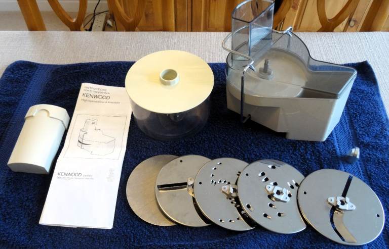 Kenwood High Speed Slicer and Shredder Attachment Set