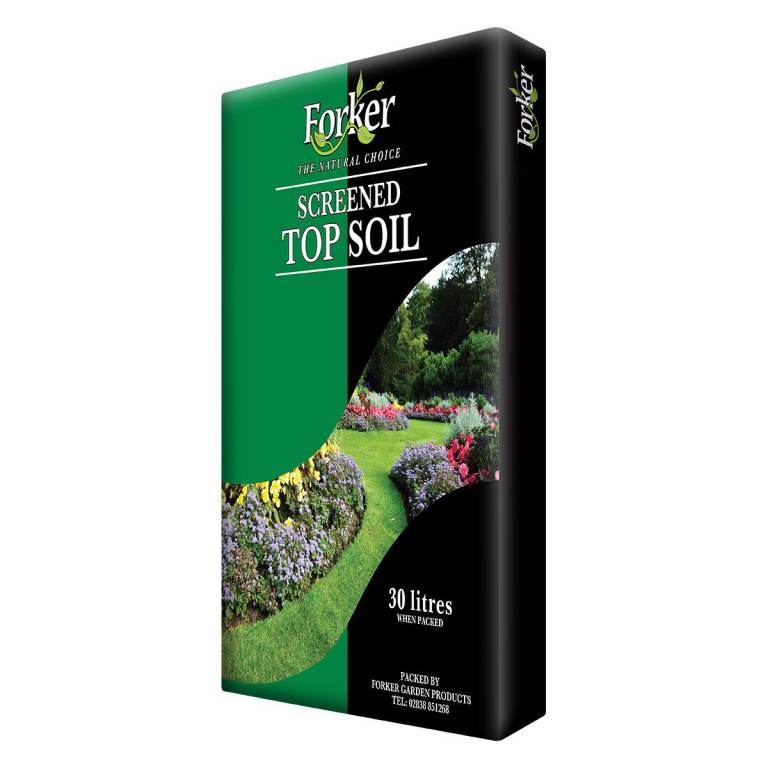 Forker Screened Top Soil – 30 Litres, New