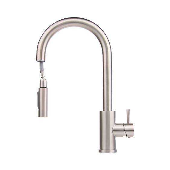 Ceto Tap with Pull-Out Spray Stainless Steel