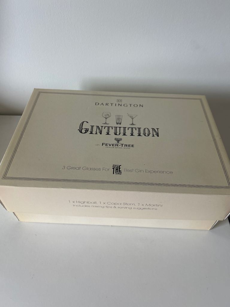 Dartington Gintuition Gin Glasses Set - New