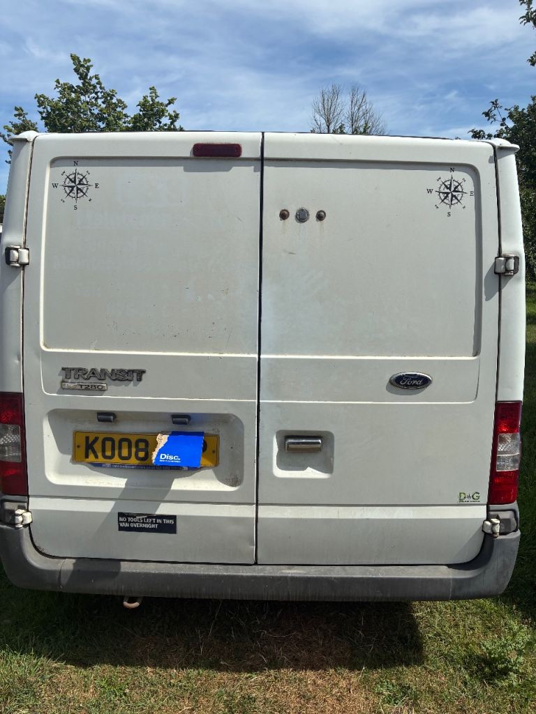 Transit mk7 rear doors low roof