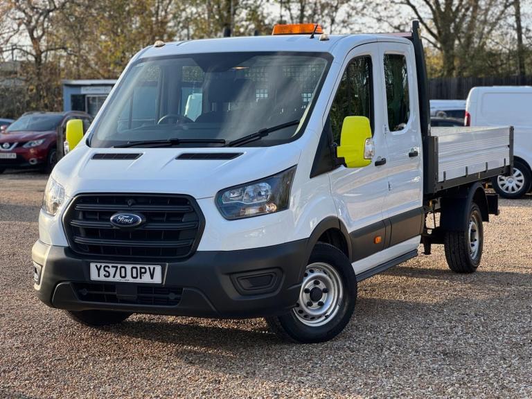 2020 Ford Transit 2.0 350 EcoBlue Leader Tipper Double Cab 4dr Diesel Manual FWD L3 Euro 6 (s Tip...
