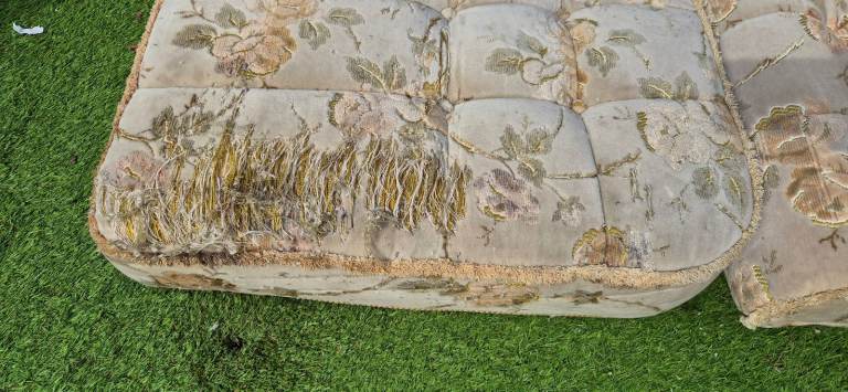 Cushions for camper caravan motorhome boat, set of 8.