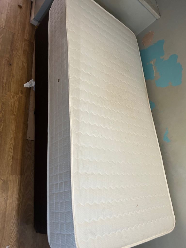 Single bed with good mattress - free delivery