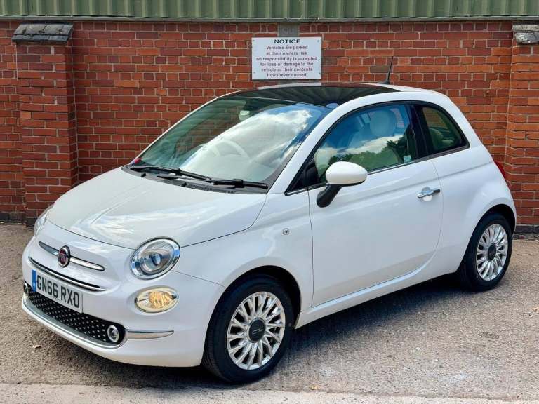 2016 Fiat 500 1.2 Lounge 3dr HATCHBACK PETROL Manual