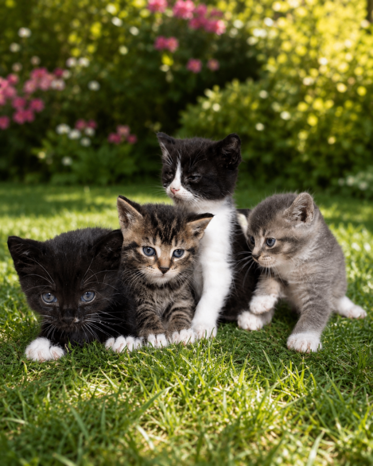 Beautiful Mixed-Breed Kittens Ready for Loving Homes October 2nd 