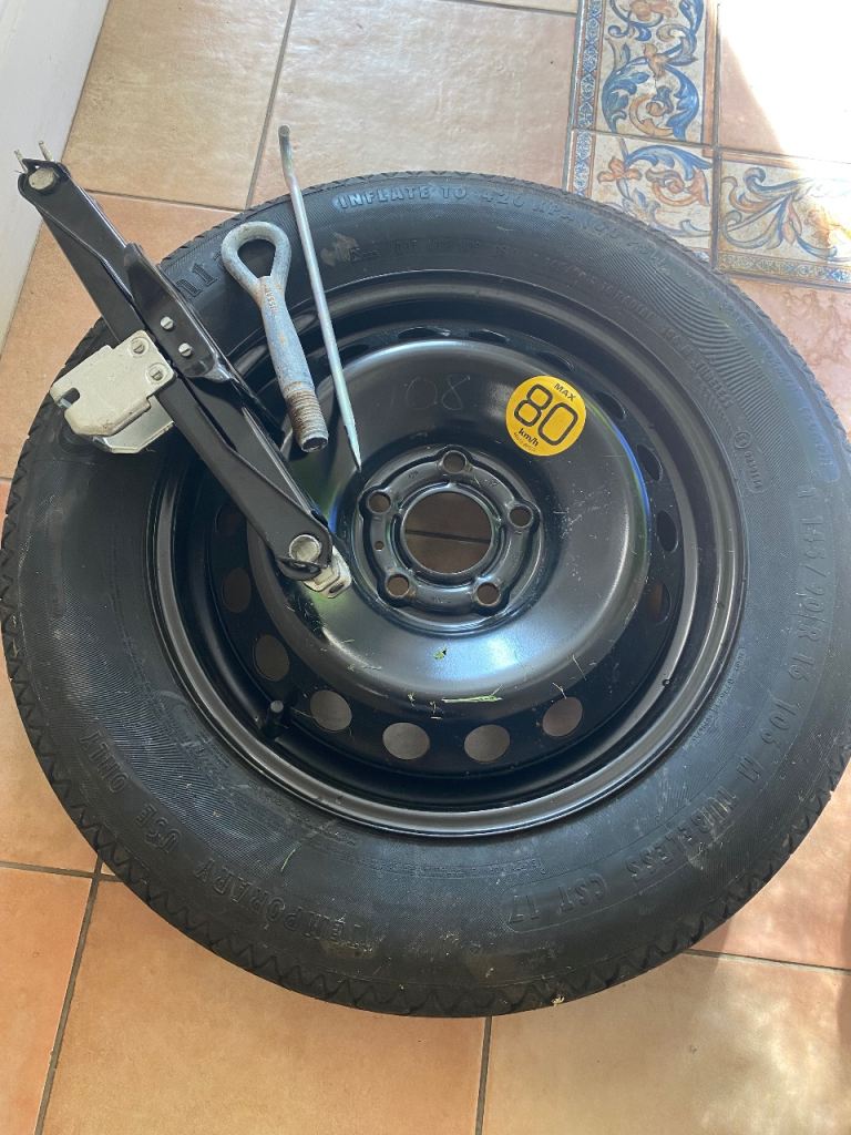 Space saver spare wheel