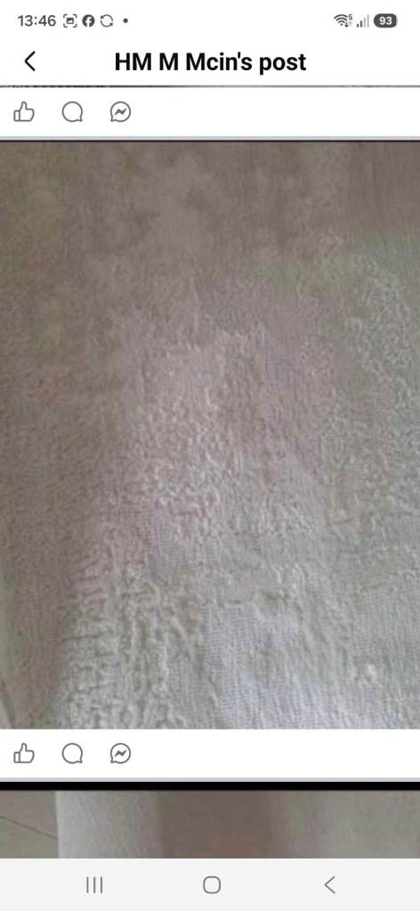 Ivory oval  rug new for sale 