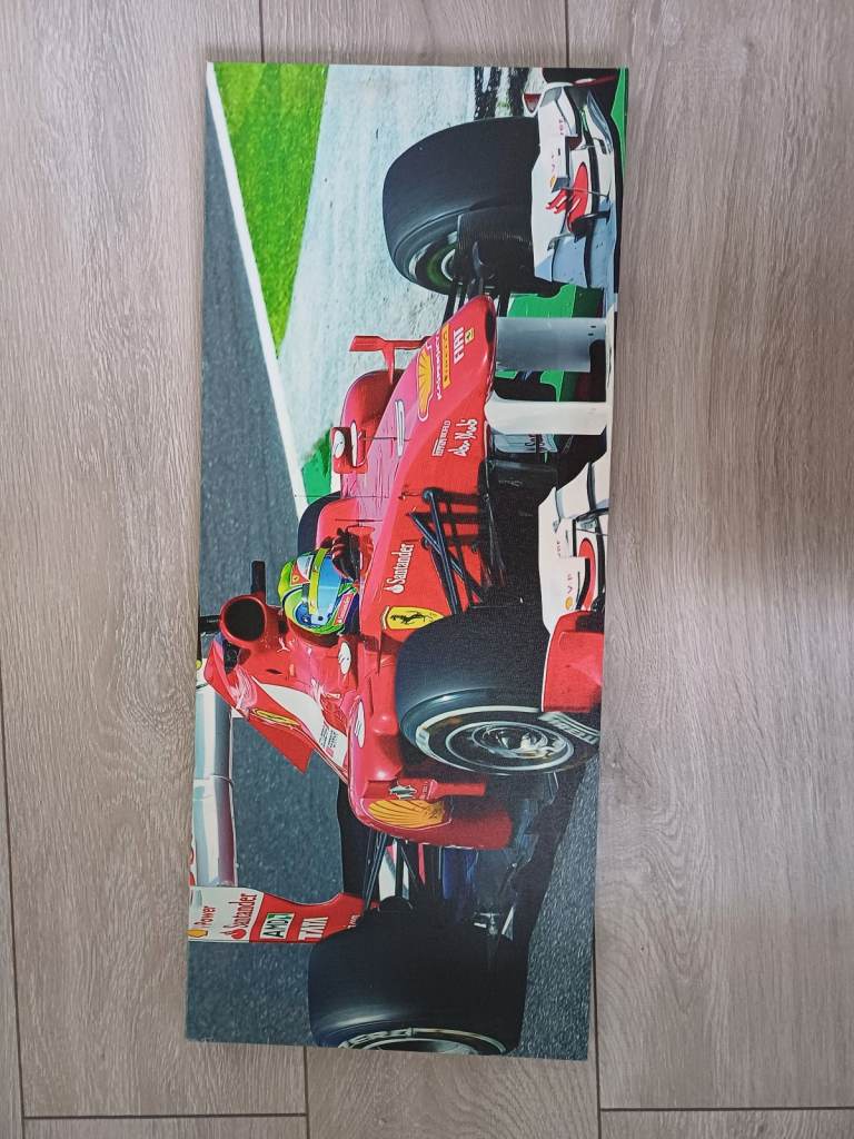 F1 Ferrari canvas