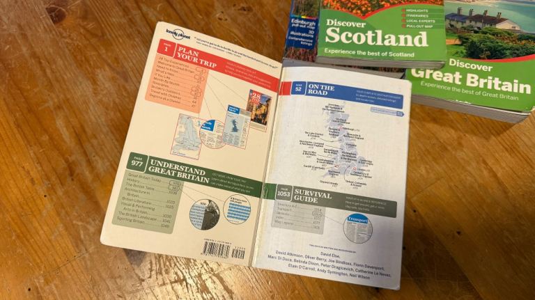 Lonely Planet Guides: Great Britain & Scotland