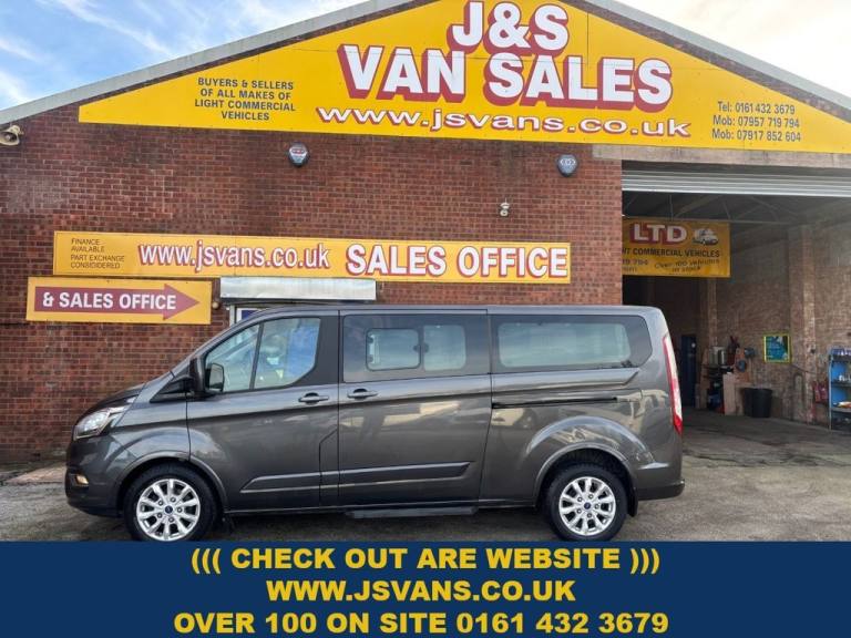2022 72 FORD TOURNEO CUSTOM 2.0 320 ECOBLUE TITANIUM MINIBUS DOUBLE CAB 5DR DIES